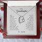 To My Granddaughter | Never Forget That I Love You - Forever Love Necklace