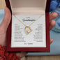 To My Granddaughter | Never Forget That I Love You - Forever Love Necklace