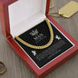 To My Man | I Love You Forever - Cuban Link Chain
