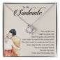 To My Soulmate | I Love You More Everyday - Love Knot Necklace