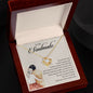To My Soulmate | I Love You More Everyday - Love Knot Necklace