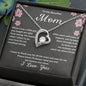 To My Beautiful Mom | I Love You - Forever Love Necklace
